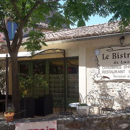 Auberge Le Bistrot De Lussan Lussan  Esterno foto